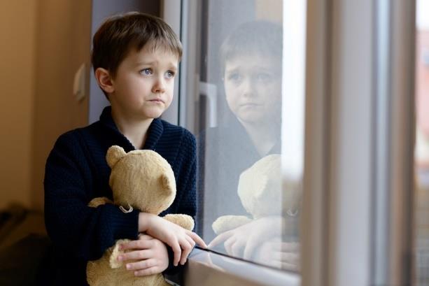 Boy With Teddy Picture